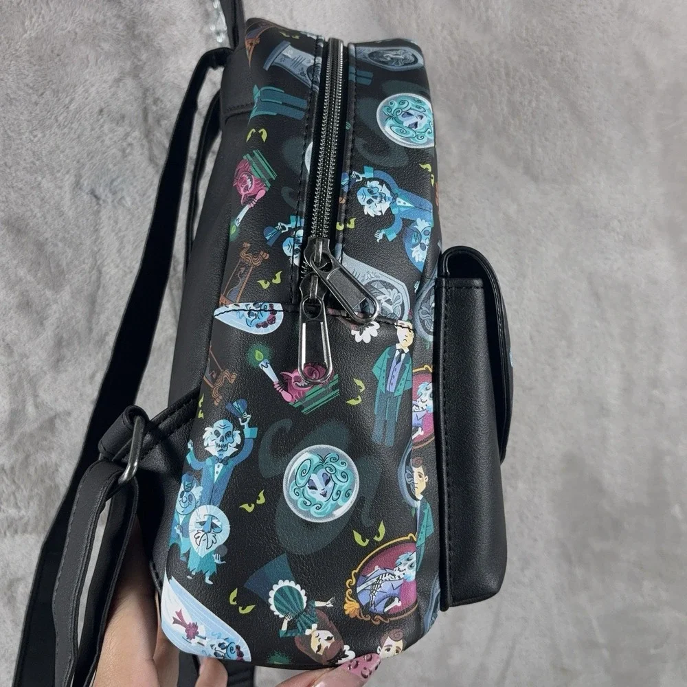 Loungefly Disney Haunted Mansion Welcome Foolish Mortals Mini Backpack Bag